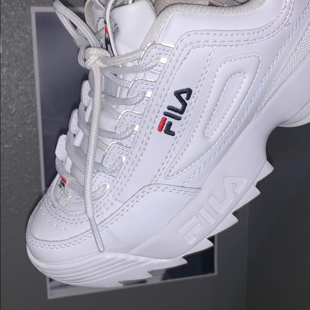 fila disruptors worn once.
